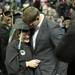Eastern Michigan graduate Kathleen Simcox, is embraced by her brother, U.S. Army Sergeant Ben Simcox, after Sergeant Simcox surprised her, with the help of the Eastern Michigan president Susan Martin, during commencement at the Convocation Center in Ypsilanti, on Sunday, April 29, 2012. For annarbor.com By: Joe Sharp
